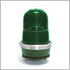 North American Signal 24 V Amber, Permanent Mount, ABS Base, SS Flasher - EFL1-24A