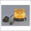 North American Signal 120 V AC, Amber, Maximum Power LED Flashing Light, 360 degree - LED400HD-ACA