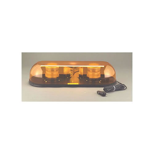 North American Signal 12/24 V Amber, Q350Master & SL, Mirror, Magnetic Mount, 23" - MB35M-A