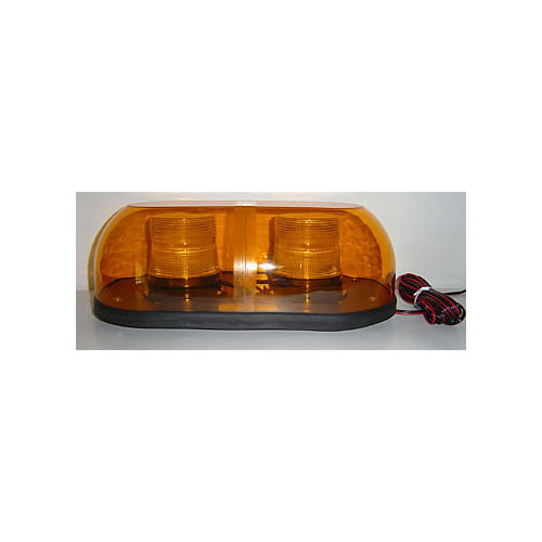 North American Signal 12/24 V Amber, Q350Master & Slave, Permanent Mount, 17.25" - MMB35-A