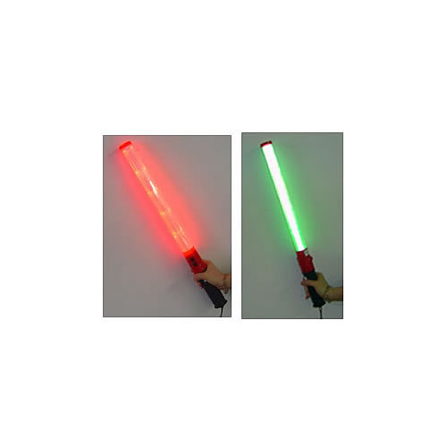 North American Signal Personal Safety Baton, Red / Green LED Display, Steadyburn or Flash - PSBLED-RG