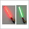 North American Signal Personal Safety Baton, Red / Green LED Display, Steadyburn or Flash - PSBLED-RG
