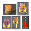 North American Signal 24 LED Flashing Amber Personal Safety Light, Magnet Mount - PSLM2-A