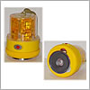 North American Signal 24 LED Flashing Amber Personal Safety Light, 75 lb Pull Magnet Mount - PSLM275-A