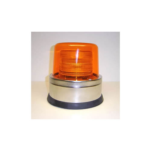 North American Signal 120 V Amber Strobe Light, Permanent Mount, Single Flash, UL LISTED - ST1250-ACA