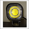 North American Signal 12/24 V, Round LED Work Light, "Chip on Board" LEDs - WLED-25