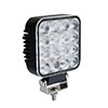 North American Signal 12/24 V, Square LED High Output Work Light, w/ 16 - 5W LEDs, 6,400 LM - WLED-16X5F