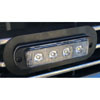 North American Signal Back Plate for LED4400 Grill Mount, includes Hardware - LED4400-B-PLATE