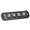 North American Signal 12/24V Amber, 4 LED Surface Mount, Technology Upgrade - LED4500-A