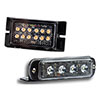 North American Signal 12/24V Amber, Surface Mount High Power LED (SAE Class 1) - LED5500-A