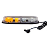 North American Signal 12/24V Amber Led, User Select Flash Patterns, Mini Bar, 17.25", Magnet Mount - MMBLEDQ375M-A