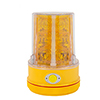 North American Signal 36 LED Flashing Amber PSL, 5.75" Tall, Magnet Mount, Photocell - PSLM2H-A