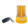North American Signal 36 LED Flashing Amber PSL, 5.75" Tall, Magnet Mount, Remote Control Operation - PSLM2HRC-A