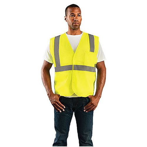 Occunomix High Visibility Value Mesh Standard Safety Vest, Class 2 - ECO-IM