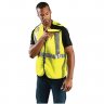 Occunomix Classic Flame Resistant 5-PT. Break-Away Solid Vest LUX-SSCBRFR