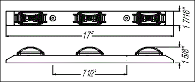 Optronics MC93 Series ID Light Bar Harness - A93PB
