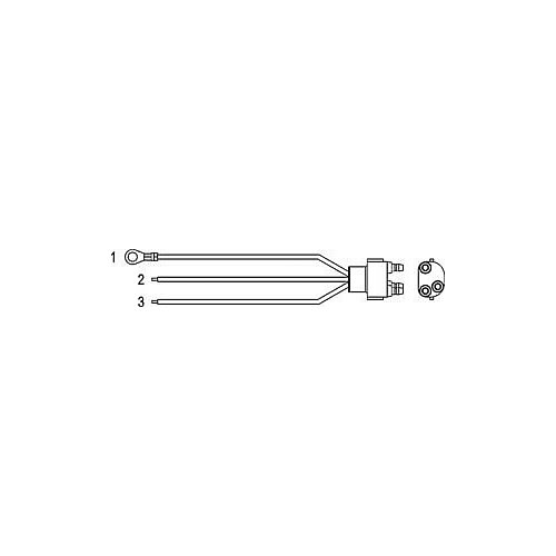 Optronics Weathertight Plug to female 3-Wire Pigtail - AL45PWTB