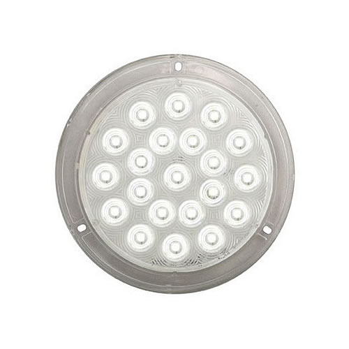 Optronics ILL21 Series Opti-Brite LED 6" Dome Light with Adhesive Mount Pad - ILL21CTPB