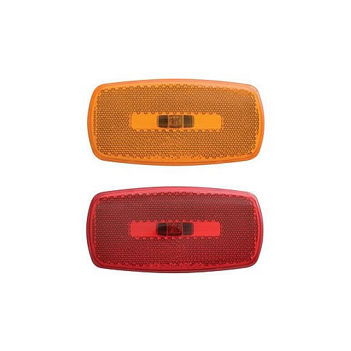 Optronics MC32 Series Marker/Clearance Red Light with Reflex - MC32RBB