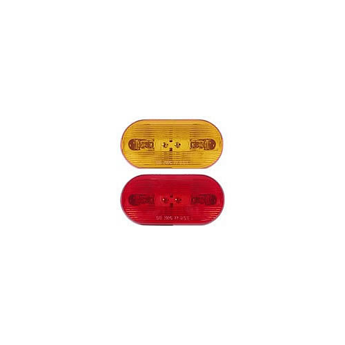 Optronics MC66 Series Marker/Clearance Light Red Dual Bulb - MC66RS