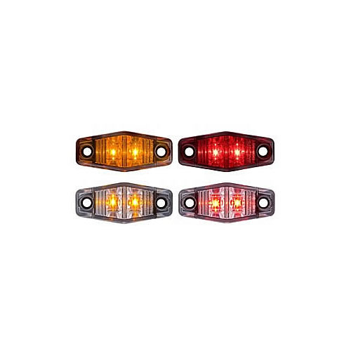 Optronics MCL13 Series LED Marker/Clearance Light Red - MCL13CR2BP
