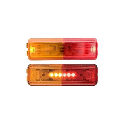 Optronics MCL61/65 Series Dual Red/Yellow Fender Light Kit - MCL67ARBP