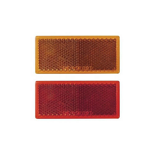 Optronics RE10 Series Reflectors Yellow Rectangular - RE10ABP