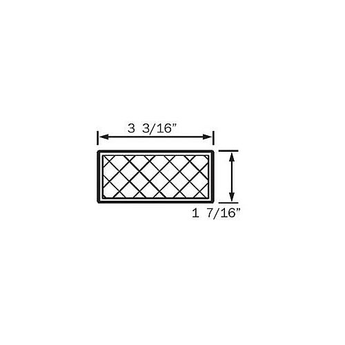 Optronics RE10 Series Reflectors Pair Yellow Rectangular - RE10RK