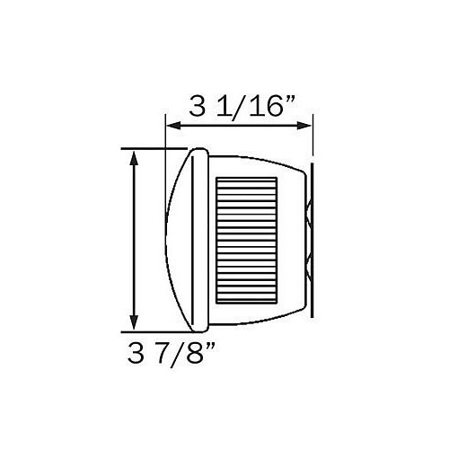 Optronics ST20/21 Series Stop/Turn/Tail Light - ST20RS