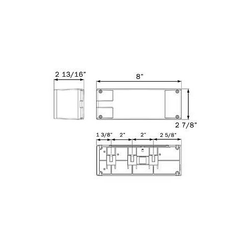 Optronics STL14/15 Series LED Stop/Turn/Tail Light Combination, Driver Side - STL15RB