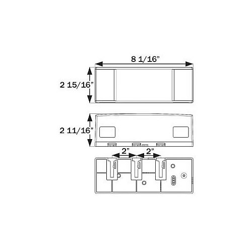 Optronics STL26/27 Series LED Stop/Turn/Tail Light Driver Side - STL27RBP