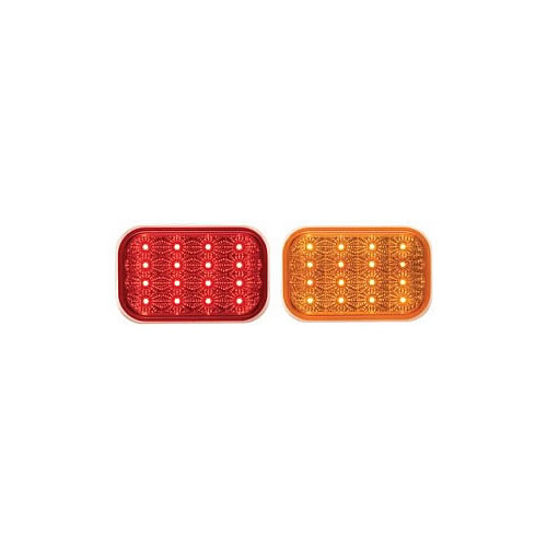 Optronics STL35 Series LED Stop/Turn/Tail Light Yellow, PL-3 Connection - STL35ABP