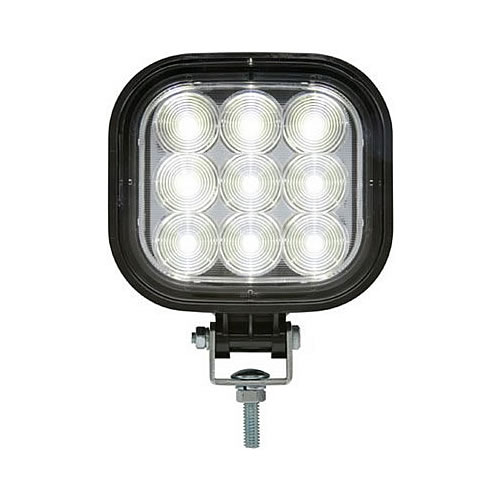 Optronics TLL50 Series 9 LED Work/Ag Square Light - TLL50FBP