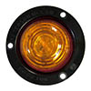 Peterson Single Diode Lumen X 2 Inch Pc-Rated Clearance & Side Marker Light, Amber Flange, Poly Bag - 199FA