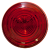 Peterson Pc-Rated 2 1/2 Inch Clearance/Side Marker Light W/ Aux Function, Red Grommet, Poly Bag - 233R