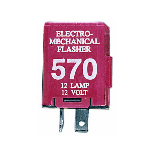 Peterson 570 12-Lamp Electro-Mechanical Flashers 2-Prong