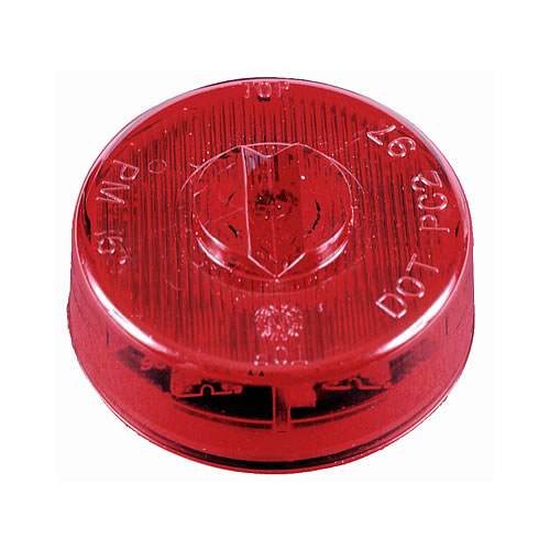 Peterson M163R-MV Piranha LED 2 1/2" Clearance & Side Marker Light Red, Multi-Volt