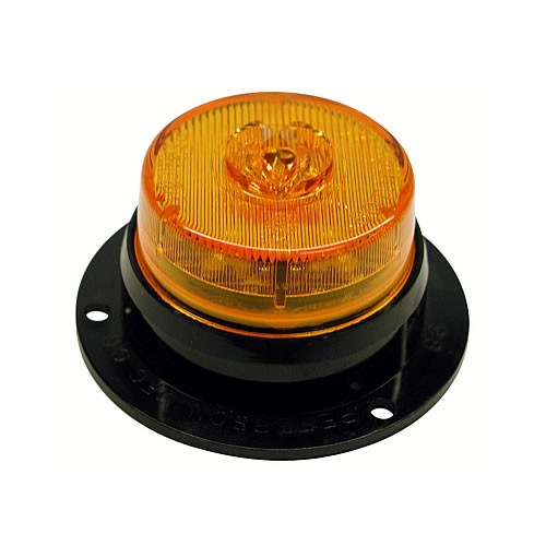 Peterson M163SA Piranha LED 2 1/2" Clearance & Side Marker Light Amber, Surface Mount