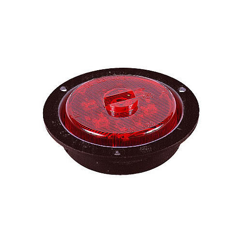 Peterson M165FR Piranha LED 2" Clearance & Side Marker Light Red, Flush Mount