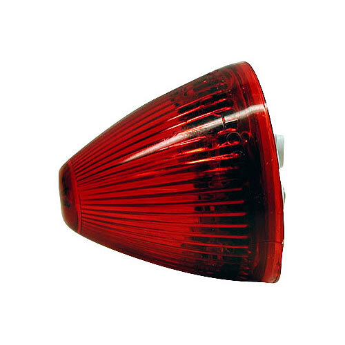Peterson M166R Piranha LED 2" LED Beehive Clearance & Side Marker Light - Red