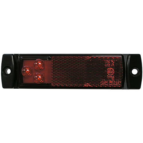 Peterson ECE & DOT Compliant Marker & Outline Lights w/Integral Reflex 1203R