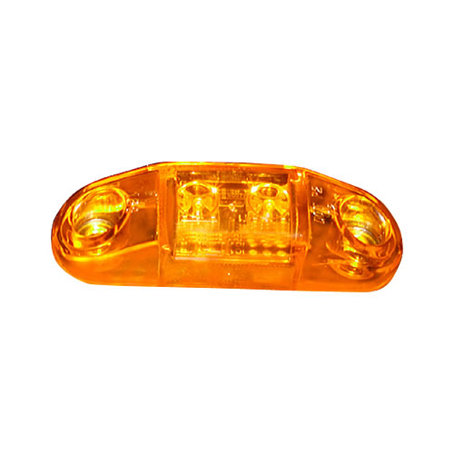 Peterson V168A Piranha LED Slim-Line Clearance & Side Marker Lights Amber