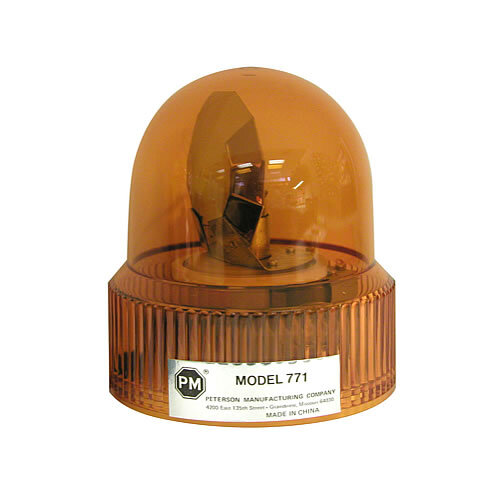 Peterson V771A Economy Revolving Light Amber