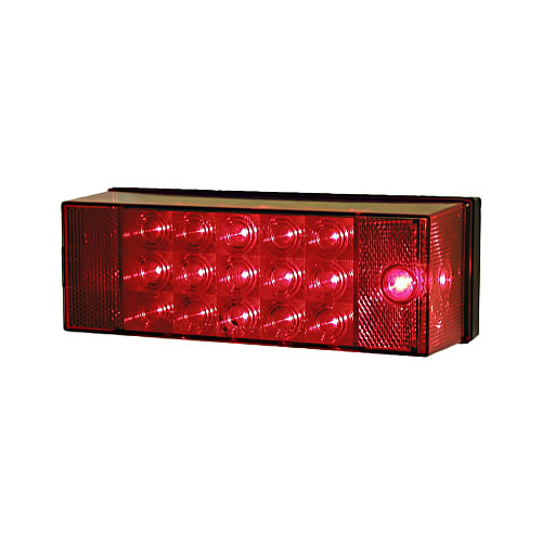 Peterson Piranha LED Over 80" Wide Combination without License Tail Light V856