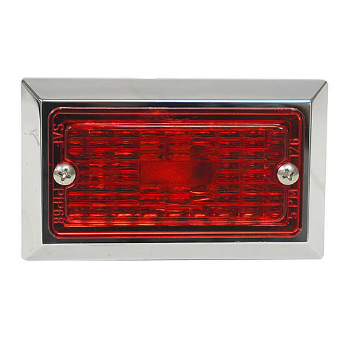 Peterson Clearance/Side Marker Light, Red, Viz Pack - V126R