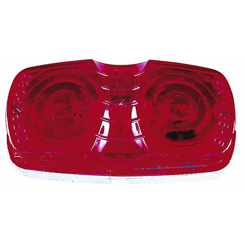 Peterson Red Double Bulls-Eye Clearance & Side Marker Light M138R