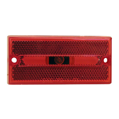 Peterson Red Rectangular Clearance Side Marker Light M132R