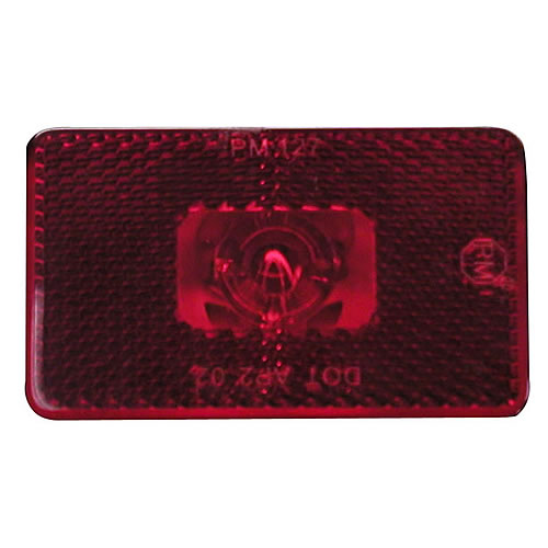 Peterson Red Rectangular Clearance & Side Marker Light M127R