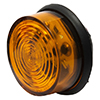 Peterson Led Marker/Clearance PC Round Dot XL 8" Stpd Leads 1.375" - 186KA