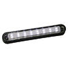 Peterson Led Dome/Utility Light Oblong Blue With White Bracket 6.36" X 1.05" Multi-volt - 388C